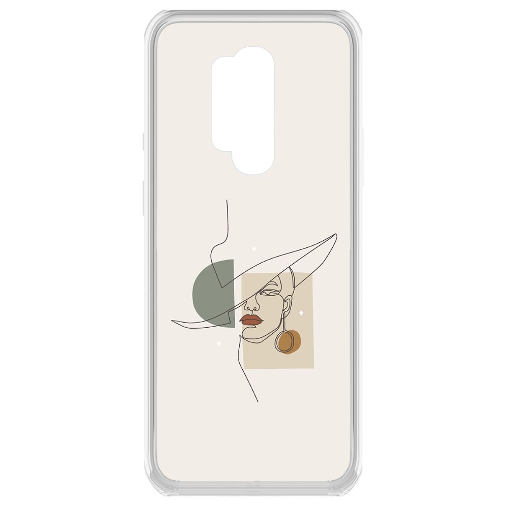 

Чехол-накладка Krutoff Clear Case Стиль для OnePlus 8 Pro