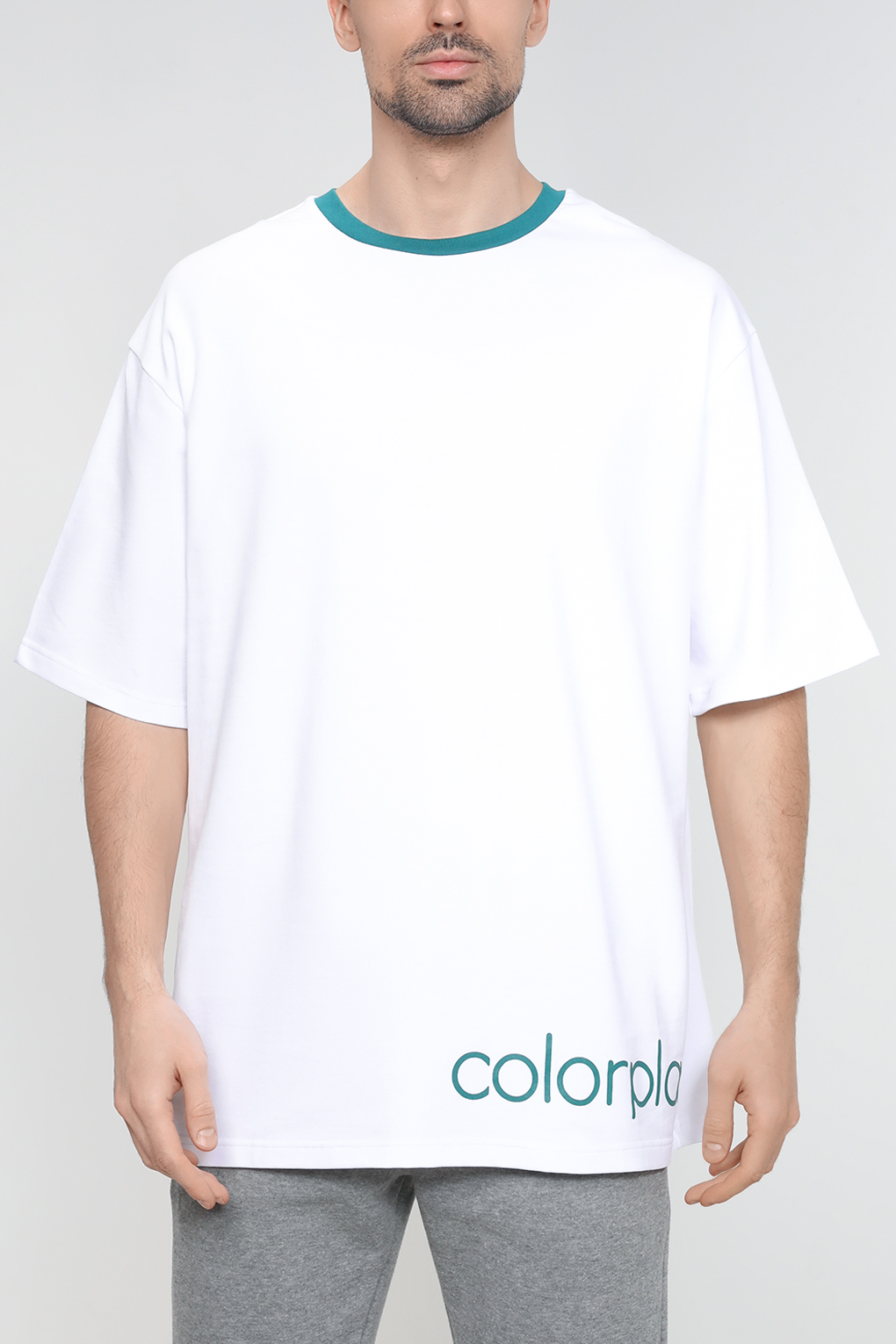 

Футболка мужская COLORPLAY CP230312218.1-002/037 белая M, CP230312218.1-002/037