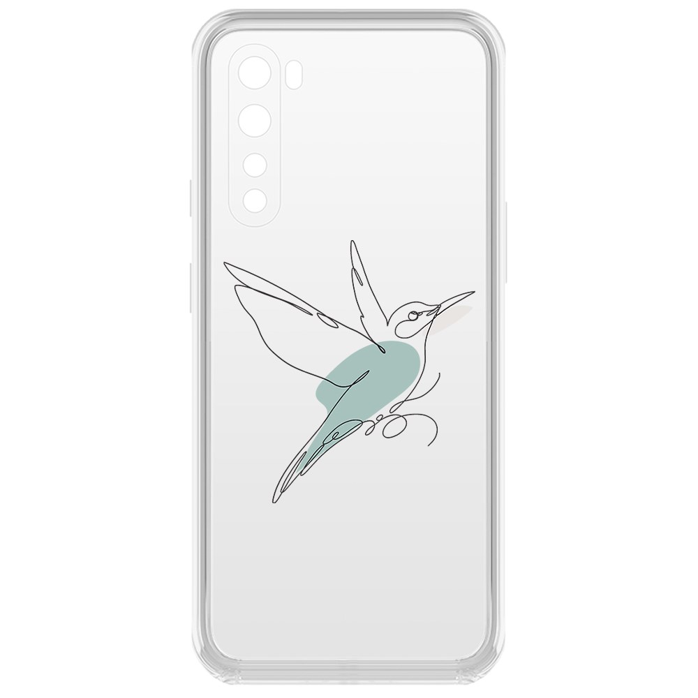 фото Чехол-накладка krutoff clear case легкость для oneplus nord