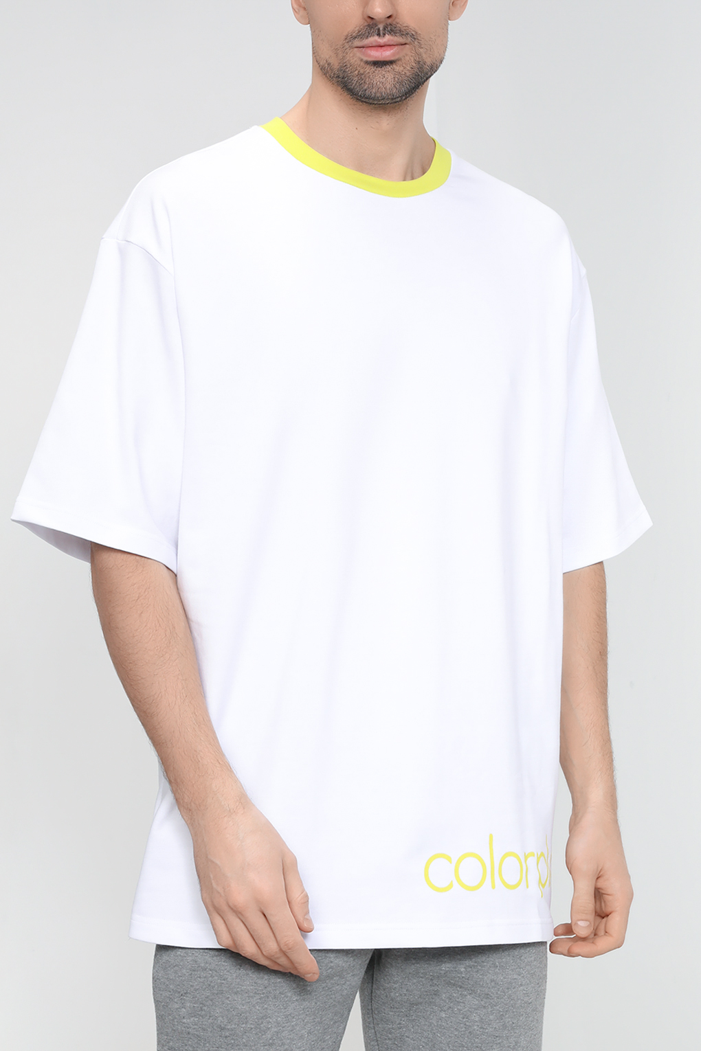 

Футболка мужская COLORPLAY CP230312218.1-002/015 белая M, CP230312218.1-002/015