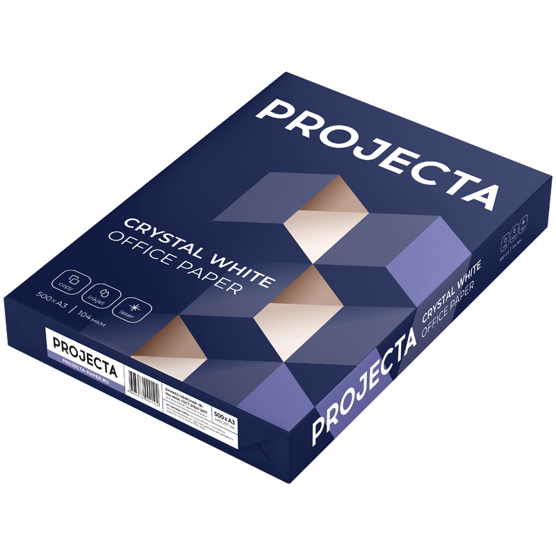 Бумага Projecta 1629450 А3 80 гр/кв.м 500 листов марка В