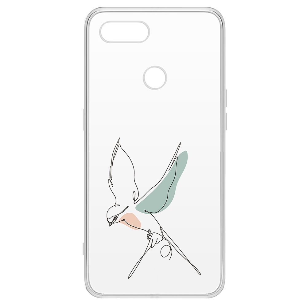 

Чехол-накладка Krutoff Clear Case Полет для Oppo A5s, Прозрачный
