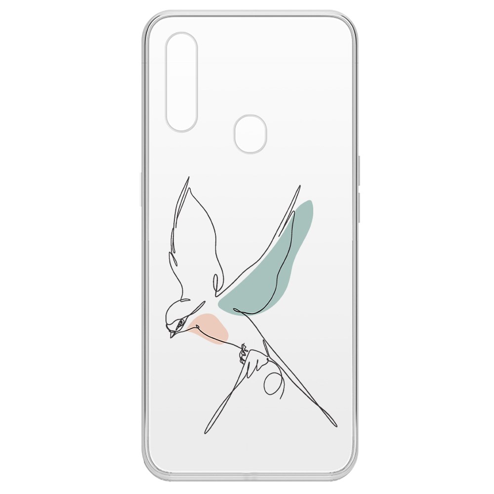 

Чехол-накладка Krutoff Clear Case Полет для Oppo A31