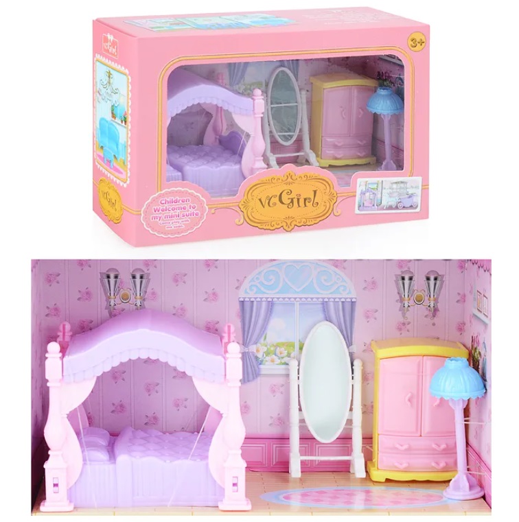 фото Мебель для кукол игротрейд спальня y23895045