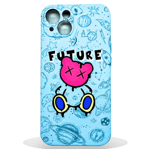 

Чехол Luxo для IPhone 14, рисунок 36, голубой