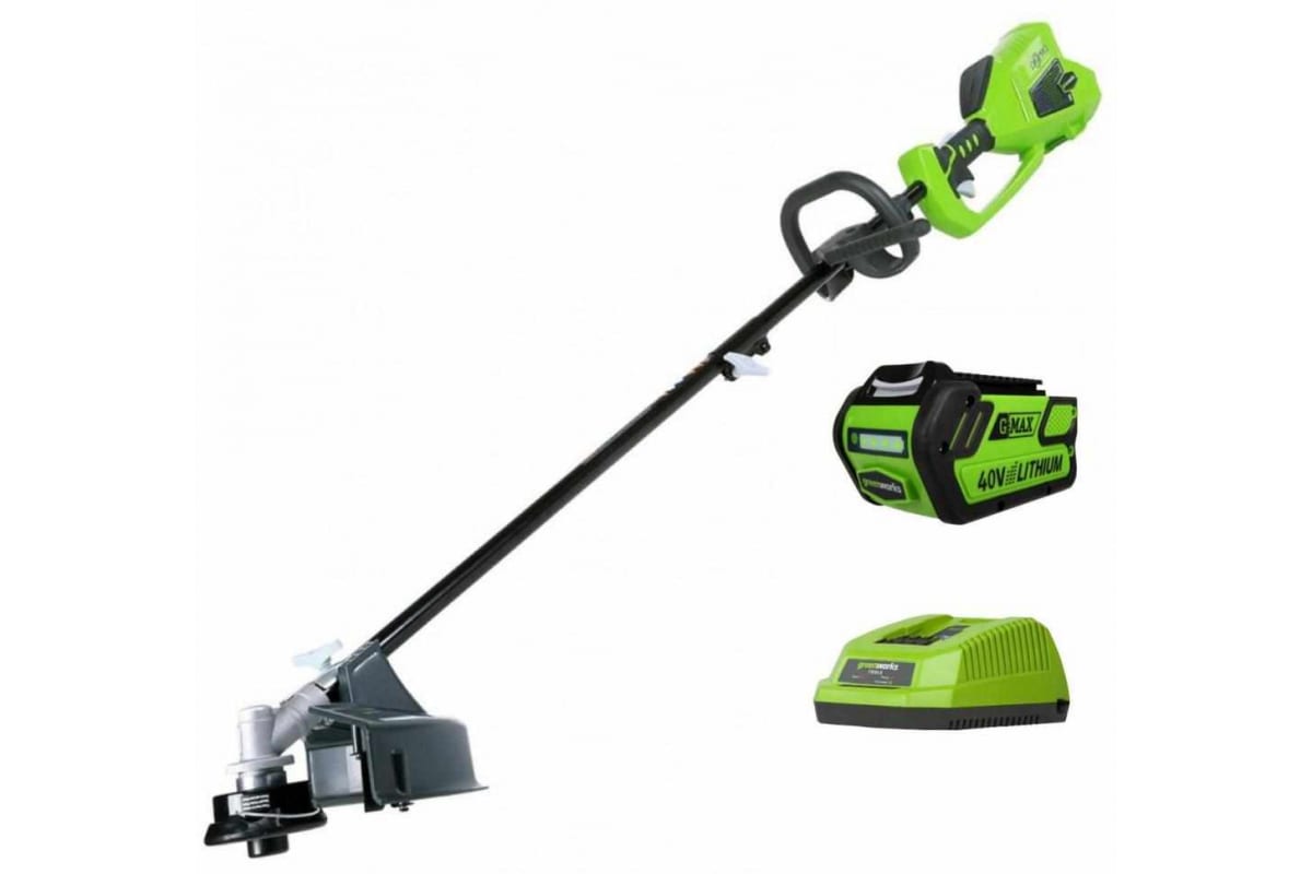

Триммер электрический GREENWORKS GD40BC, аккумуляторный, 40В, без АКБ, без ЗУ 1301507, Триммер электрический GREENWORKS GD40BC, аккумуляторный, 40В, без АКБ, без ЗУ [1301507]