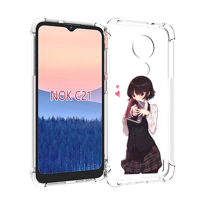 

Чехол MyPads Persona 5 - Makoto Niijima для Nokia C21, Прозрачный, Tocco