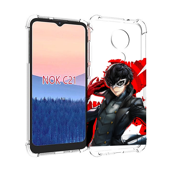 

Чехол MyPads Persona 5 для Nokia C21, Прозрачный, Tocco