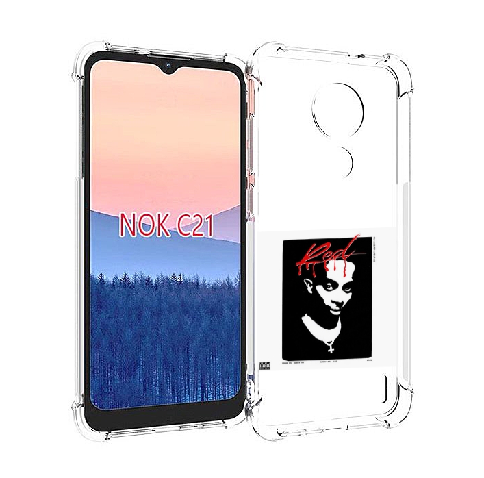 

Чехол MyPads Playboi Carti - Whole Lotta Red для Nokia C21, Прозрачный, Tocco