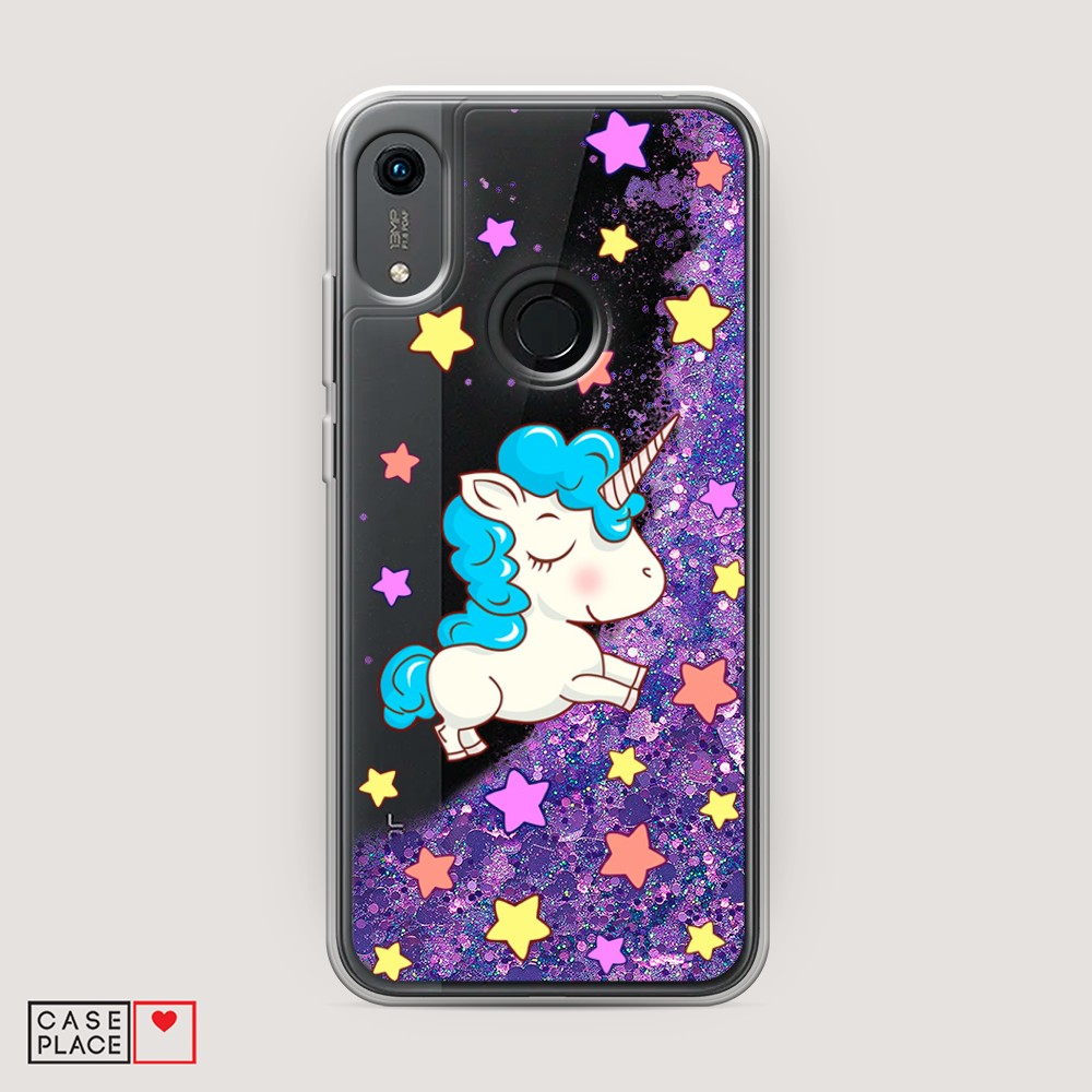

Чехол Awog на Honor 8a/Y6 2019/Huawei Y6s "Звездный единорог", Разноцветный, 68792-1
