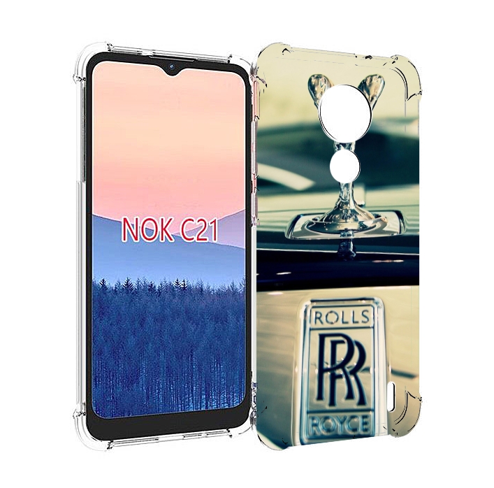 

Чехол MyPads Rolls Royce 1 для Nokia C21, Прозрачный, Tocco