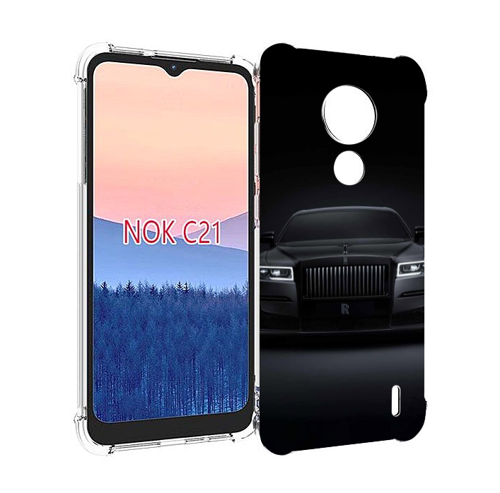 

Чехол MyPads Rolls Royce 2 для Nokia C21, Прозрачный, Tocco