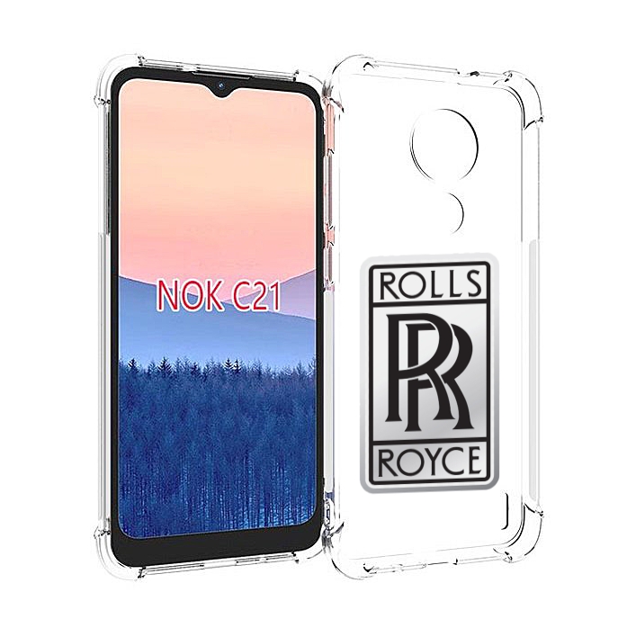 

Чехол MyPads Rolls-Royce мужской для Nokia C21, Прозрачный, Tocco