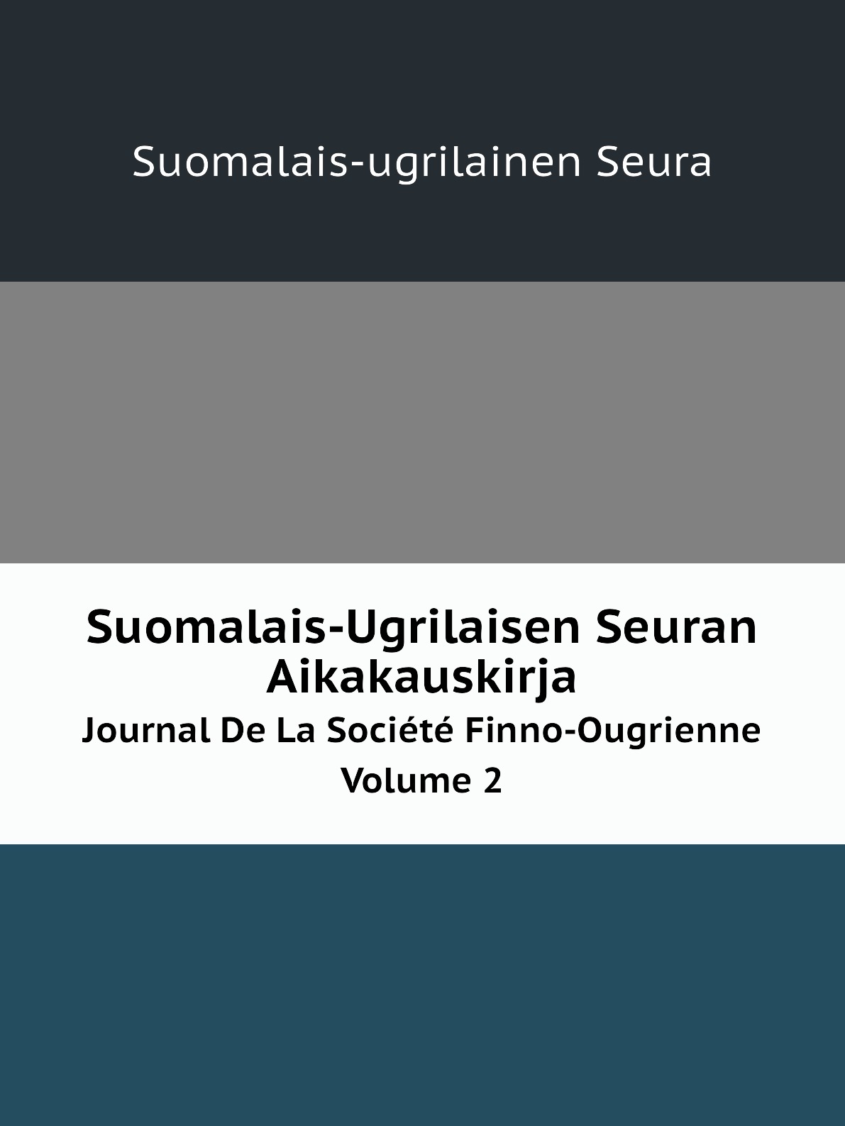 

Suomalais-Ugrilaisen Seuran Aikakauskirja