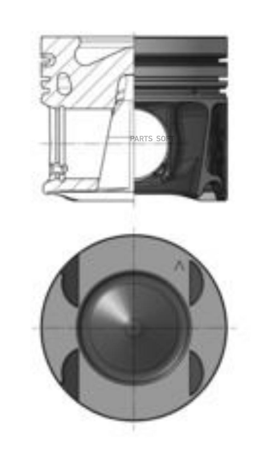 

Поршень ДВС KOLBENSCHMIDT 40892600 REN 1.6 DCI R9M 16-