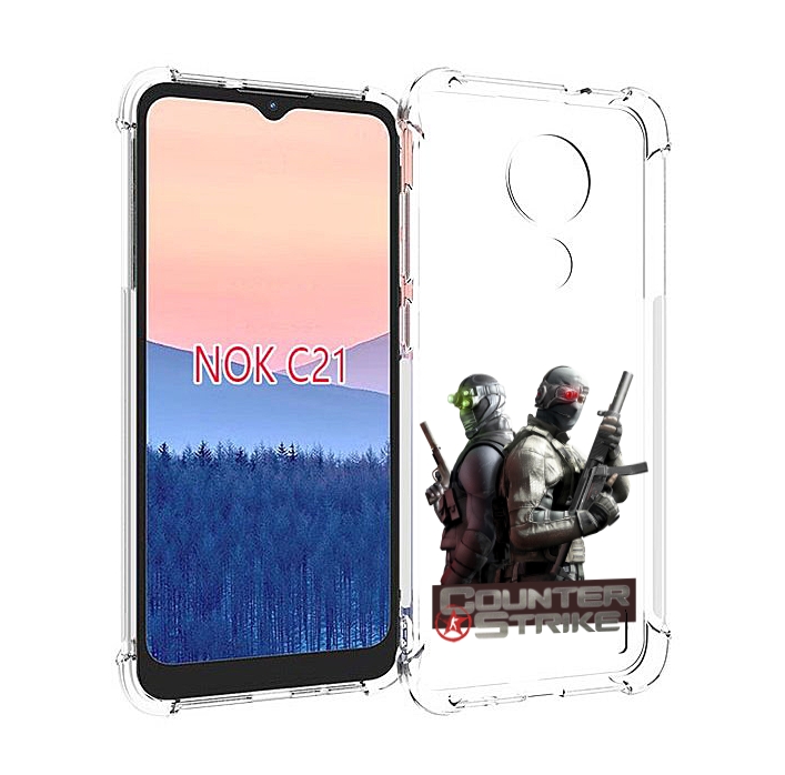 

Чехол MyPads КС для Nokia C21, Прозрачный, Tocco