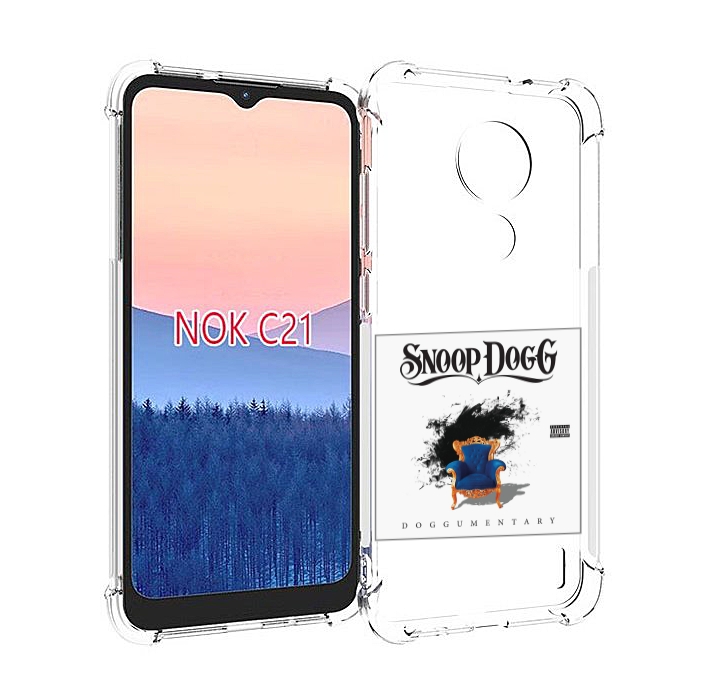 

Чехол MyPads Snoop Dogg DOGGUMENTARY для Nokia C21, Прозрачный, Tocco