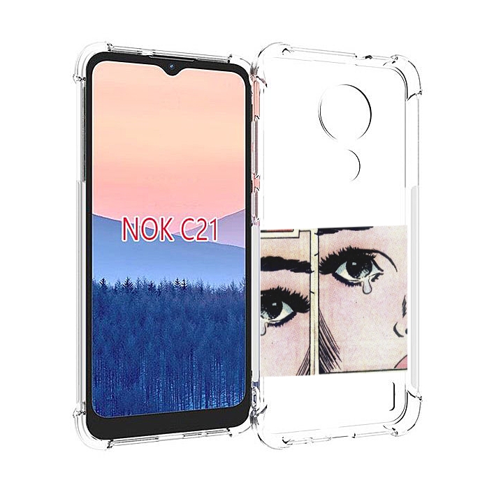 

Чехол MyPads Suicideboys - Radical Suicide для Nokia C21, Прозрачный, Tocco