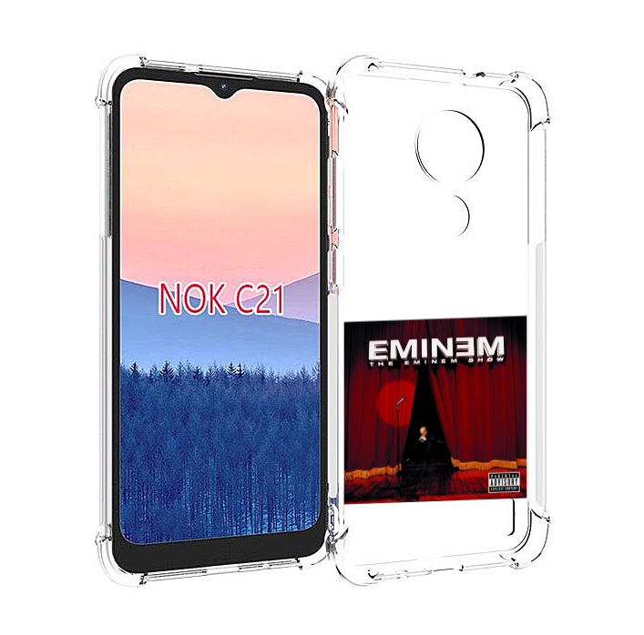 

Чехол MyPads THE EMINEM SHOW для Nokia C21, Прозрачный, Tocco