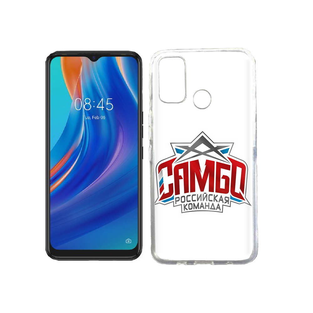 

Чехол MyPads Tocco для Tecno Spark 7T Самбо, Прозрачный, Tocco
