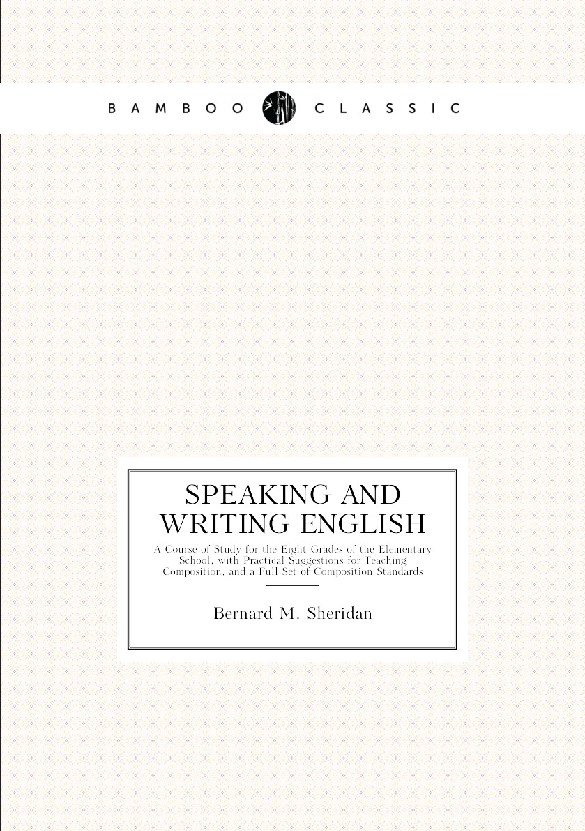 

Speaking and Writing English