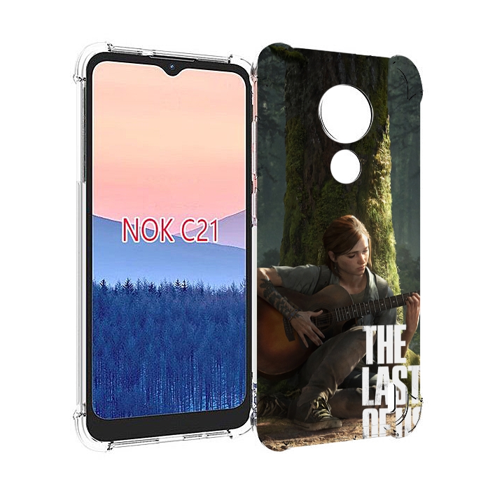 

Чехол MyPads The Last of Us Part II для Nokia C21, Прозрачный, Tocco