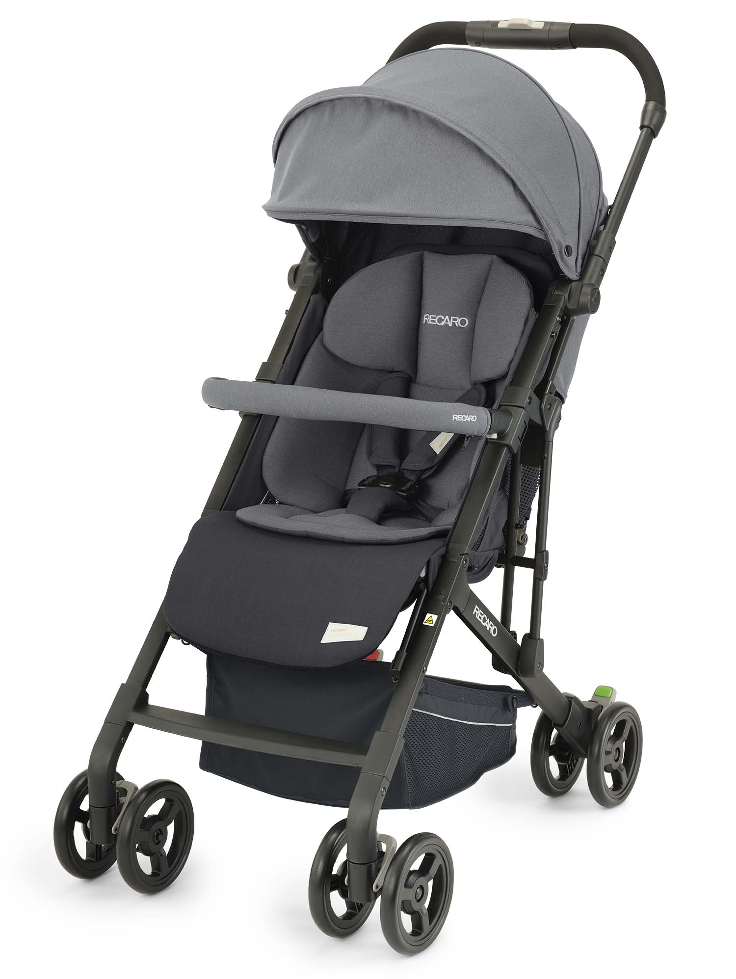 фото Прогулочная коляска recaro easylife 2 elite, расцветка prime silent grey