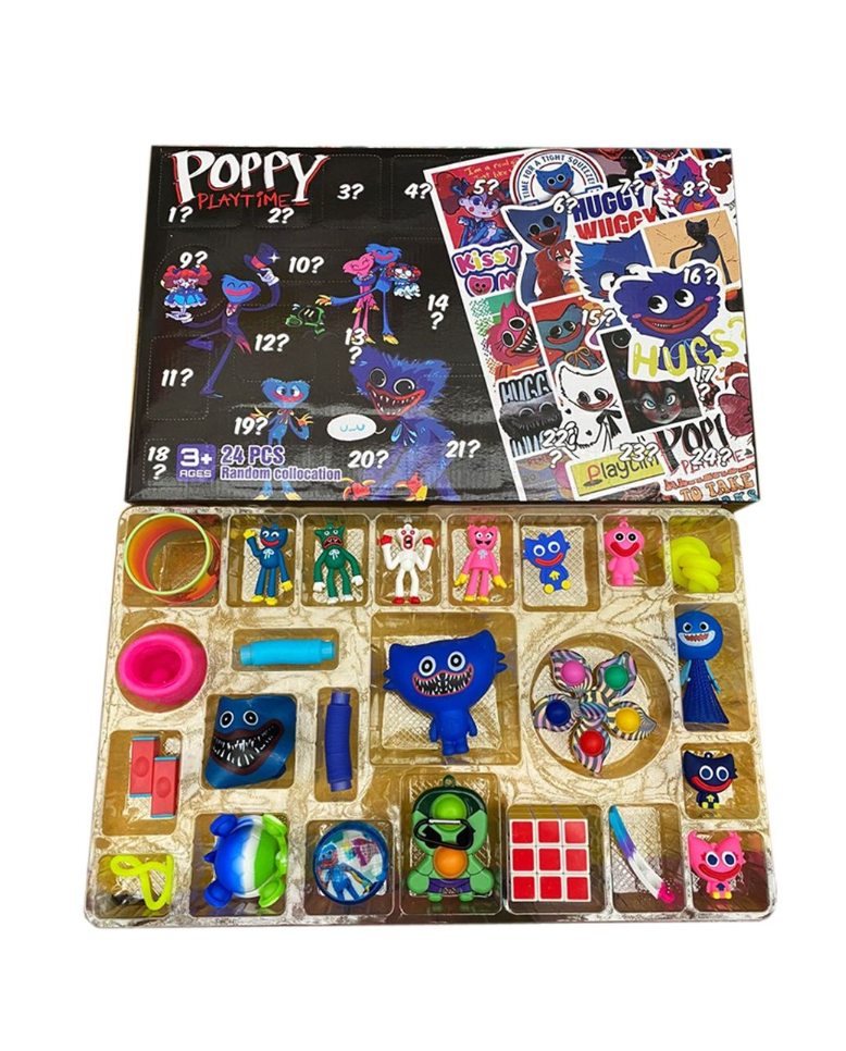 

Новогодний адвент календарь Poppy PlayTime Хаги Ваги Киси Миси