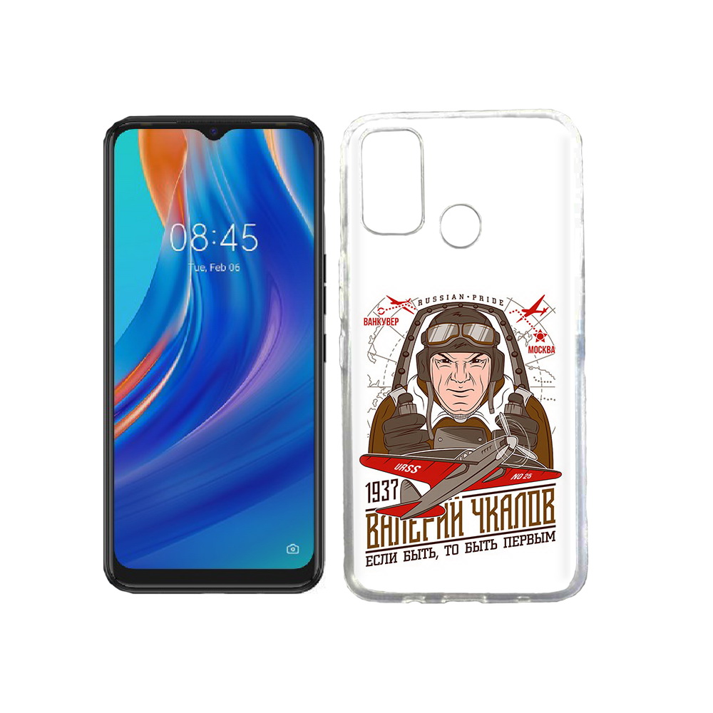 

Чехол MyPads Tocco для Tecno Spark 7T Чкалов, Прозрачный, Tocco