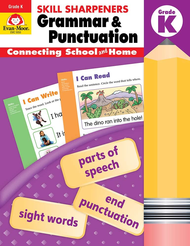 

Skill Sharpeners: Grammar and Punctuation, Grade K