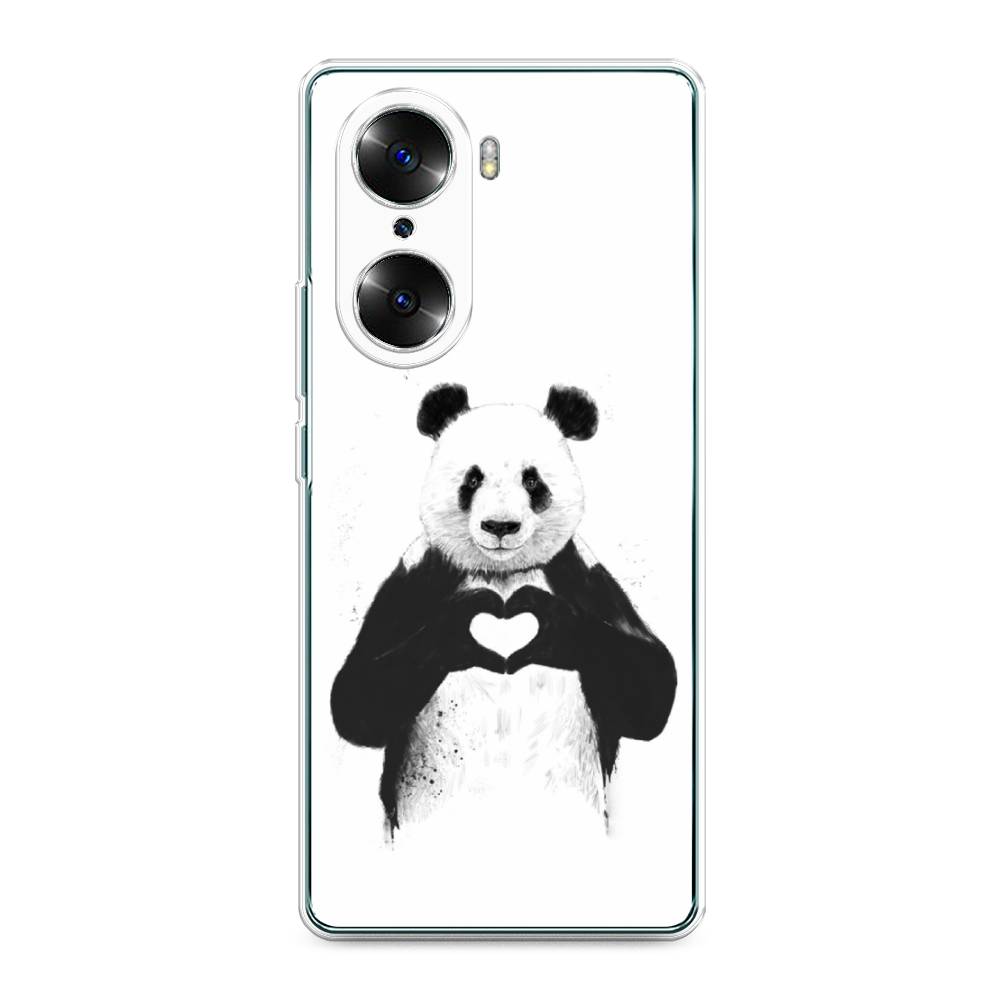 

Чехол Awog на Honor 60 "Панда love", Разноцветный, 6106650-10