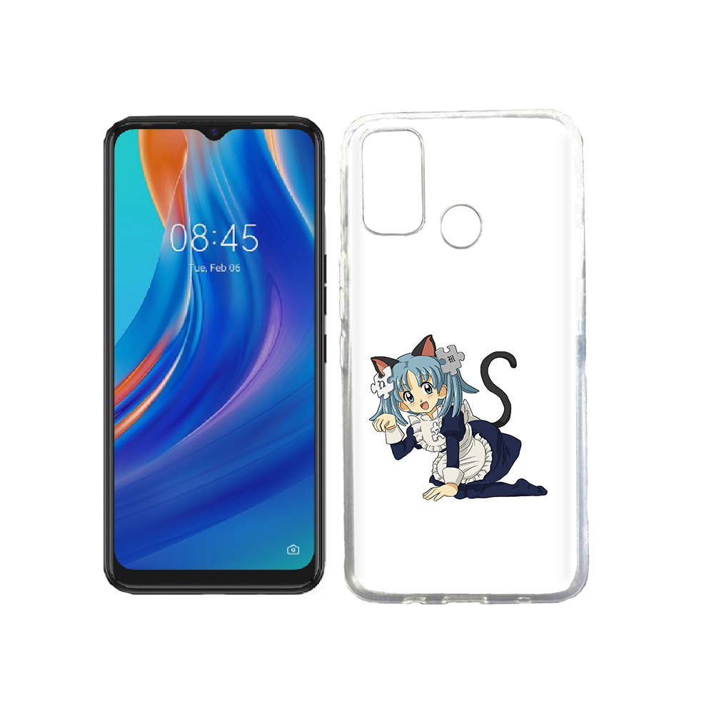 

Чехол MyPads Tocco для Tecno Spark 7T аниме3, Прозрачный, Tocco