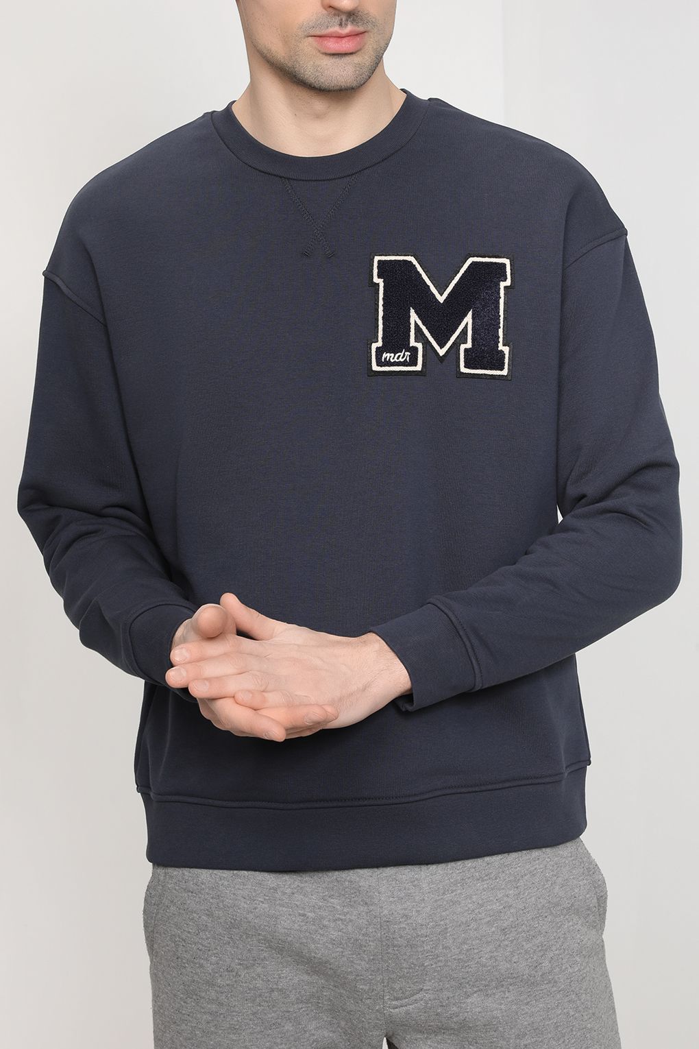 

Свитшот мужской MARCO DI RADI MDR230111245-205 синий 3XL, MDR230111245-205