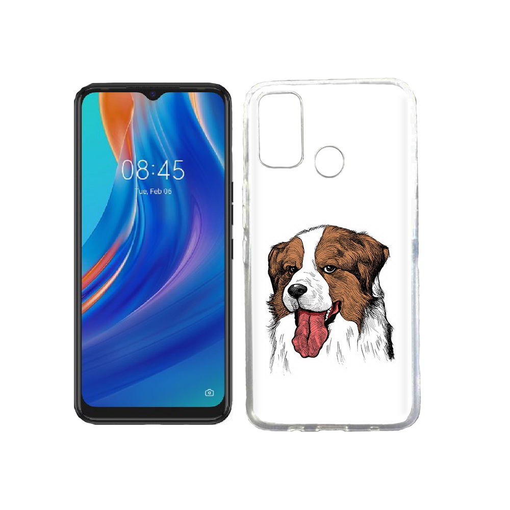 

Чехол MyPads Tocco для Tecno Spark 7T бетховен, Прозрачный, Tocco