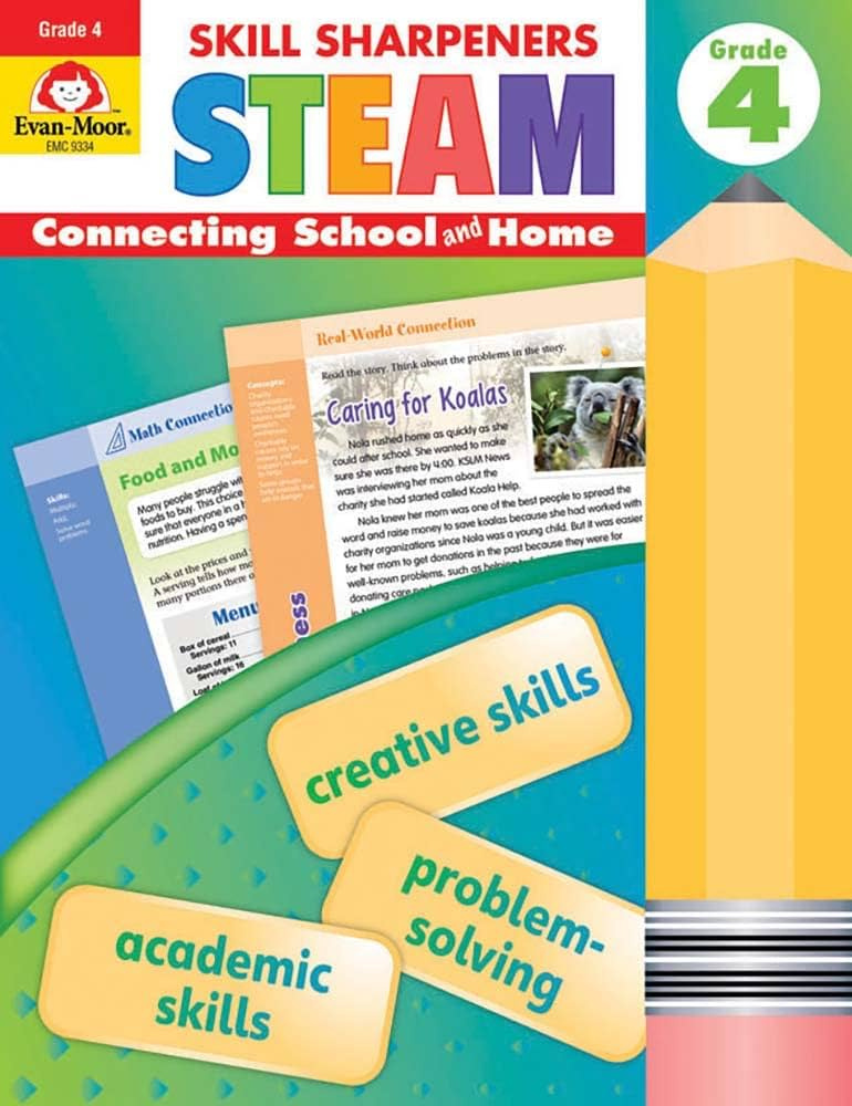 

Skill Sharpeners: Steam, Grade 4
