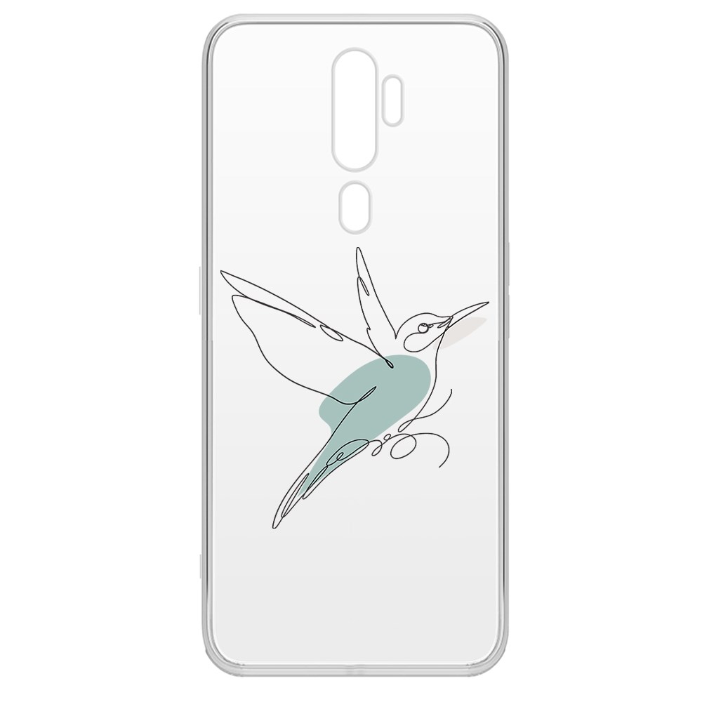 фото Чехол-накладка krutoff clear case легкость для oppo a9 (2020)