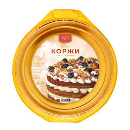 Коржи для торта Easy Cake с какао 400 г