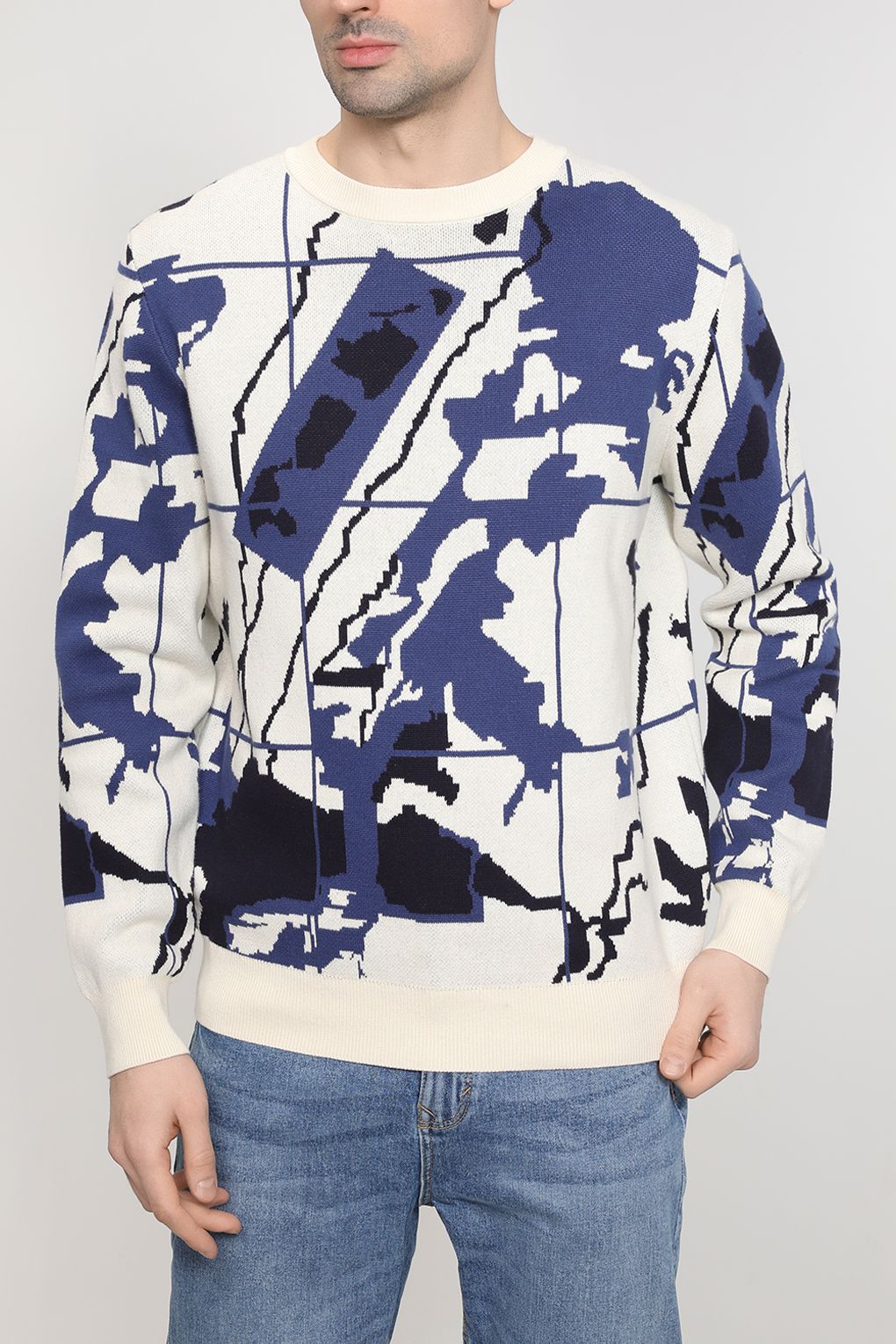 

Джемпер мужской MARCO DI RADI MDR2301Т1440-005 синий 3XL, MDR2301Т1440-005