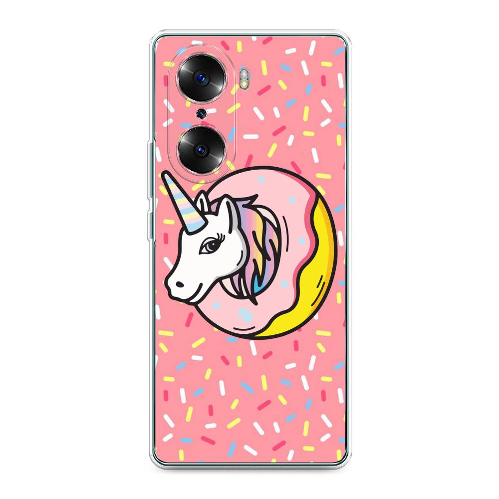 

Чехол Awog на Honor 60 "Единорог в пончике", Разноцветный, 6106650-2
