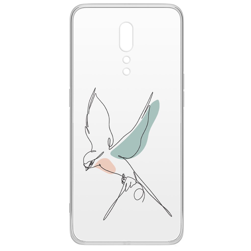 

Чехол-накладка Krutoff Clear Case Полет для Oppo Reno Z