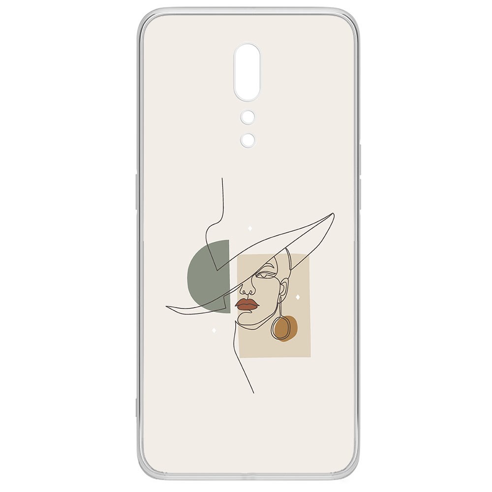 

Чехол-накладка Krutoff Clear Case Стиль для Oppo Reno Z