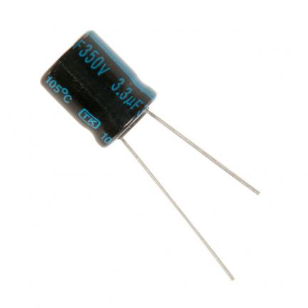 

Конденсатор электролитический 3,3x350 (10x13) TK Jamicon 105C