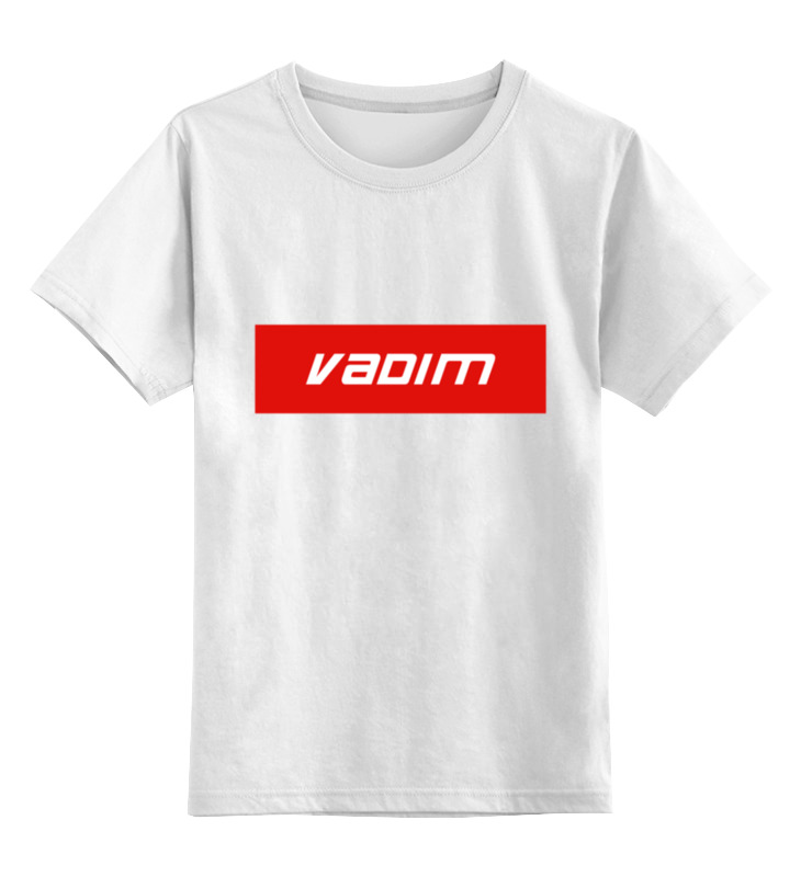 Детская футболка классическая унисекс Printio Vadim