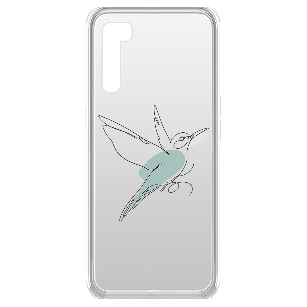 

Чехол-накладка Krutoff Clear Case Легкость для Oppo A91