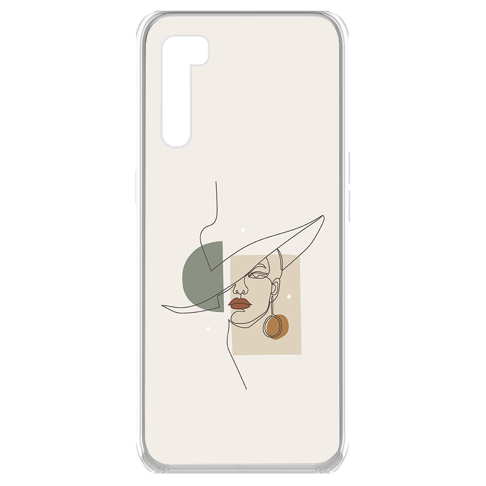 

Чехол-накладка Krutoff Clear Case Стиль для Oppo A91