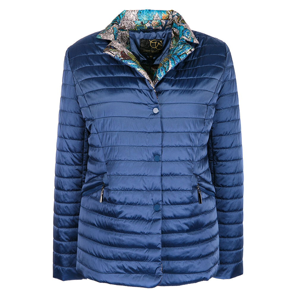 фото Куртка женская snow guard 3120-20199a синяя 50 ru