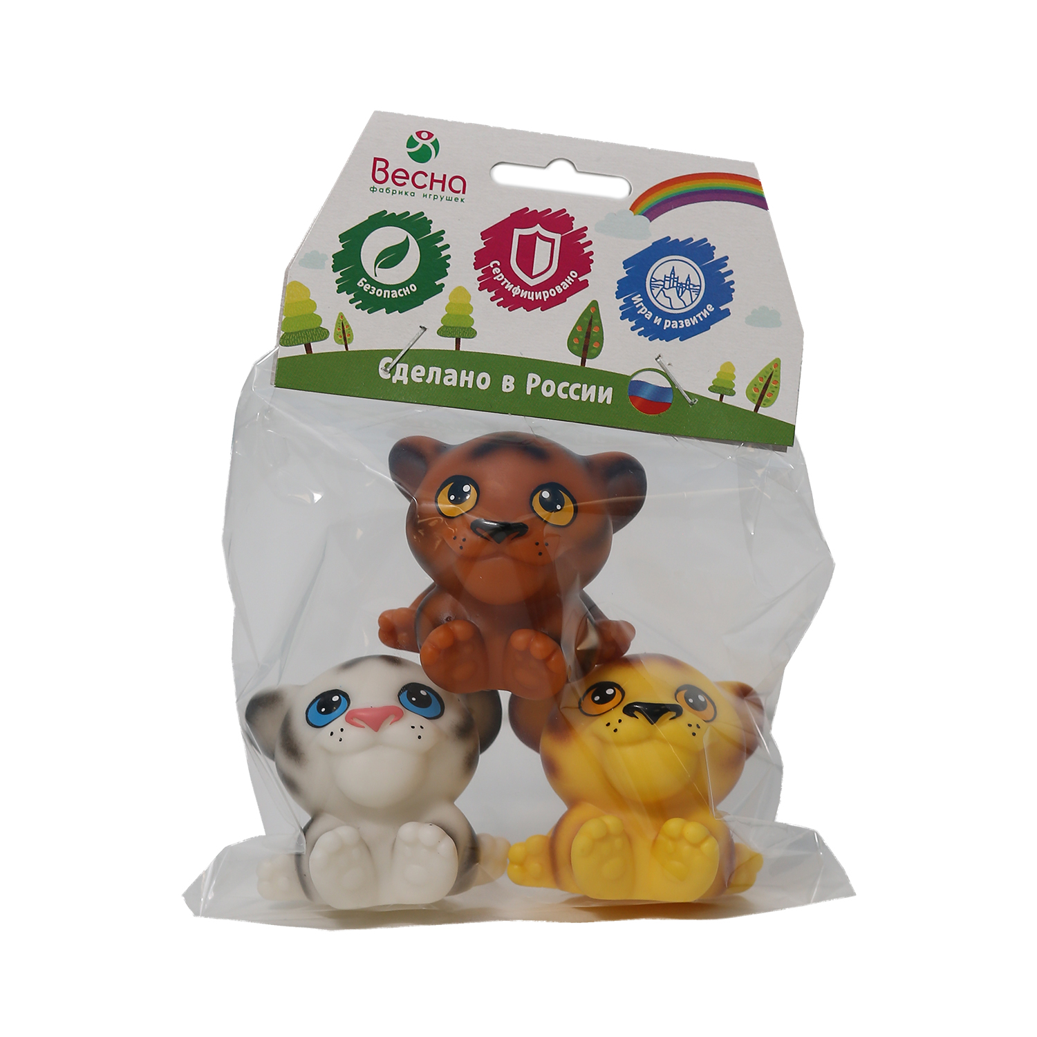 

Игровой набор Весна Тигрята В4136, Разноцветный, В4136