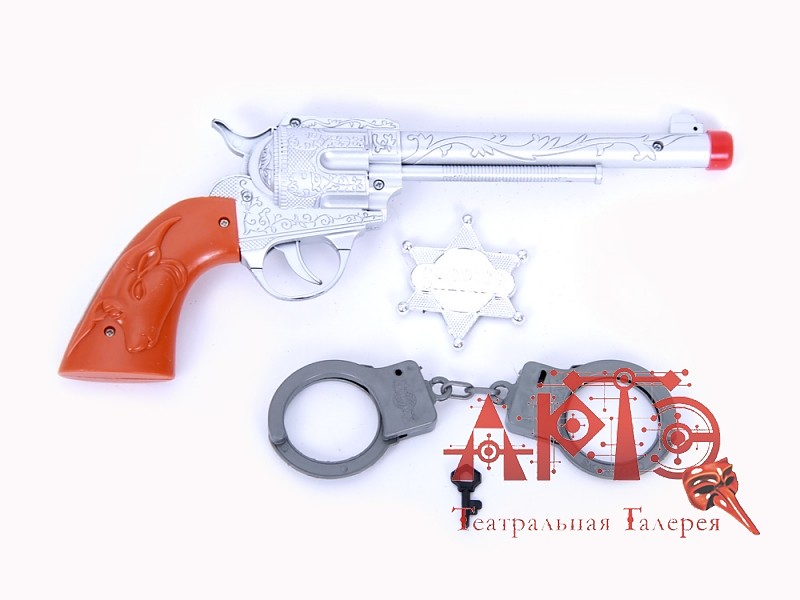 

Набор "Шериф-1" (Цв: Серебряный ), Серебристый, ZT589-14