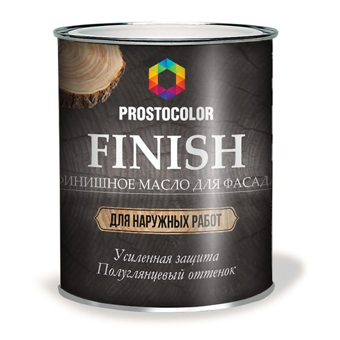 

Финишное масло FINISH PROSTOCOLOR (5 л ), Прозрачный