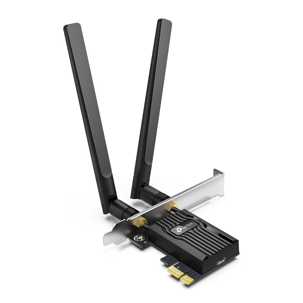 Wi-Fi роутер TP-Link черный (Archer TX55E)